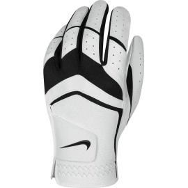 Nike GG0478 101 Dura Feel Jr Golf Gloves, Small, Black/Met Silver/Cool Grey