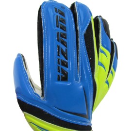 Vizari Avio F.P. Soccer Goalkeeper Glove | for Kids and Adults (Blue / Green, Size 6)