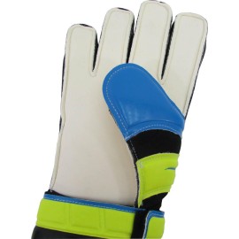 Vizari Avio F.P. Soccer Goalkeeper Glove | for Kids and Adults (Blue / Green, Size 9)