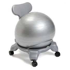 Aeromat Replacement Ball for Kids Ball Chair (Gray)