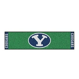 Fanmats 14072 Team Color 18X72 Brigham Young Putting Green Mat