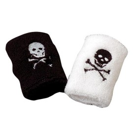 U.S. Toy Set of 2 Pirate Terrycloth Wristbands Sweatbands