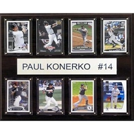 Mlb Chicago White Sox Paul Konerko 8-Card Plaque, 12 X 15-Inch