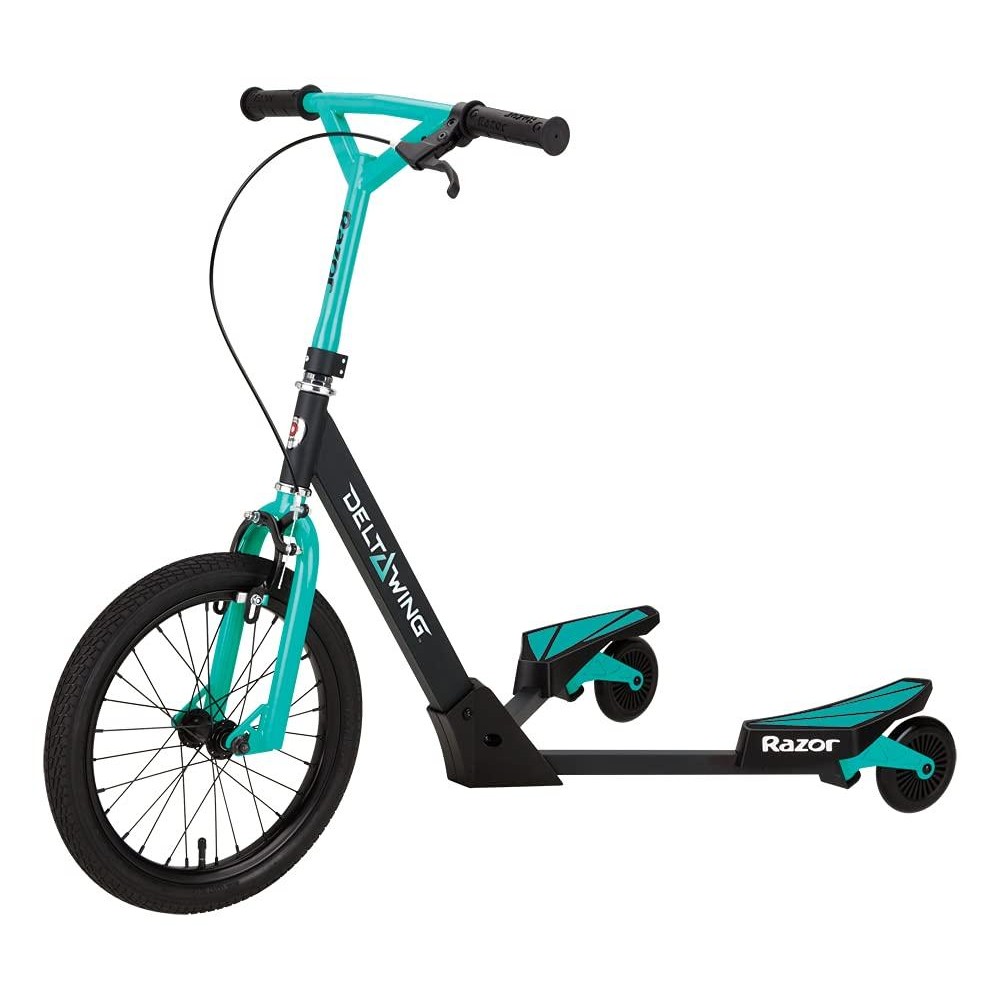 Razor DeltaWing Scooter Black/Mint Green, One Size