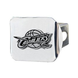 Fanmats 17200 Nba Cleveland Cavaliers Hitch Cover, 4 1/2 X 3 3/8/Small, Black