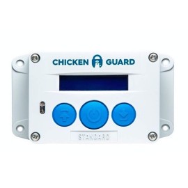 Chickenguard Standard Automatic Chicken Coop Door Opener, Timer Only, Lifts Pop Hole Door Up To 1Kg