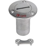 Whitecap Industries 6123C Stainless Steel Hose Deck Fill with Key - 90