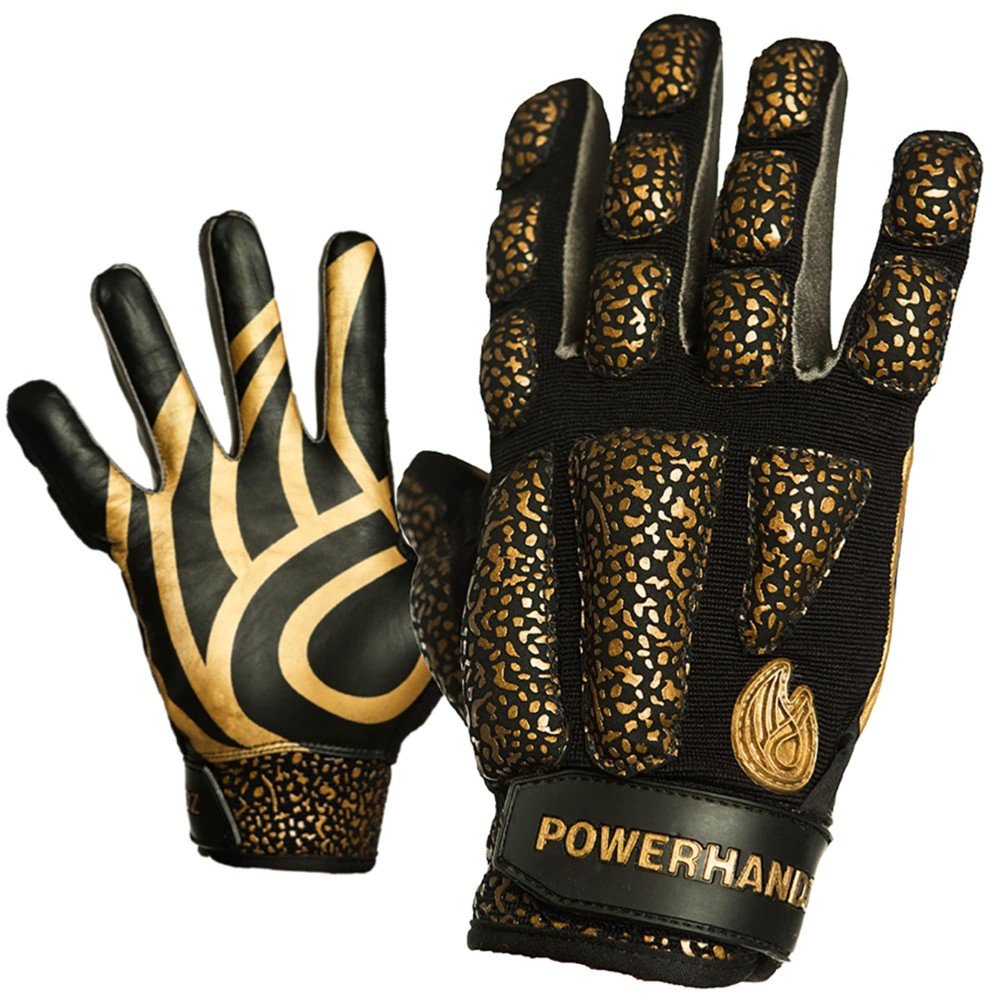 Powerhandz Weighted Anti-Grip Basketball Gloves For Ball Handling, Improved Dribbling, Strength And Resistance Training - Youth- 05 Lb