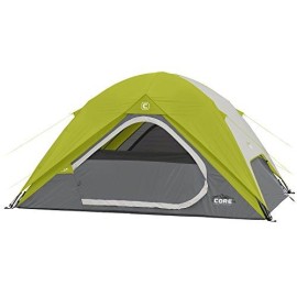 Core Equipment Core 4 Person Instant Dome Tent - 9 X 7, Green