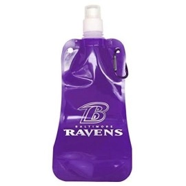 Baltimore Ravens 16 Ounce Foldable Water Bottle