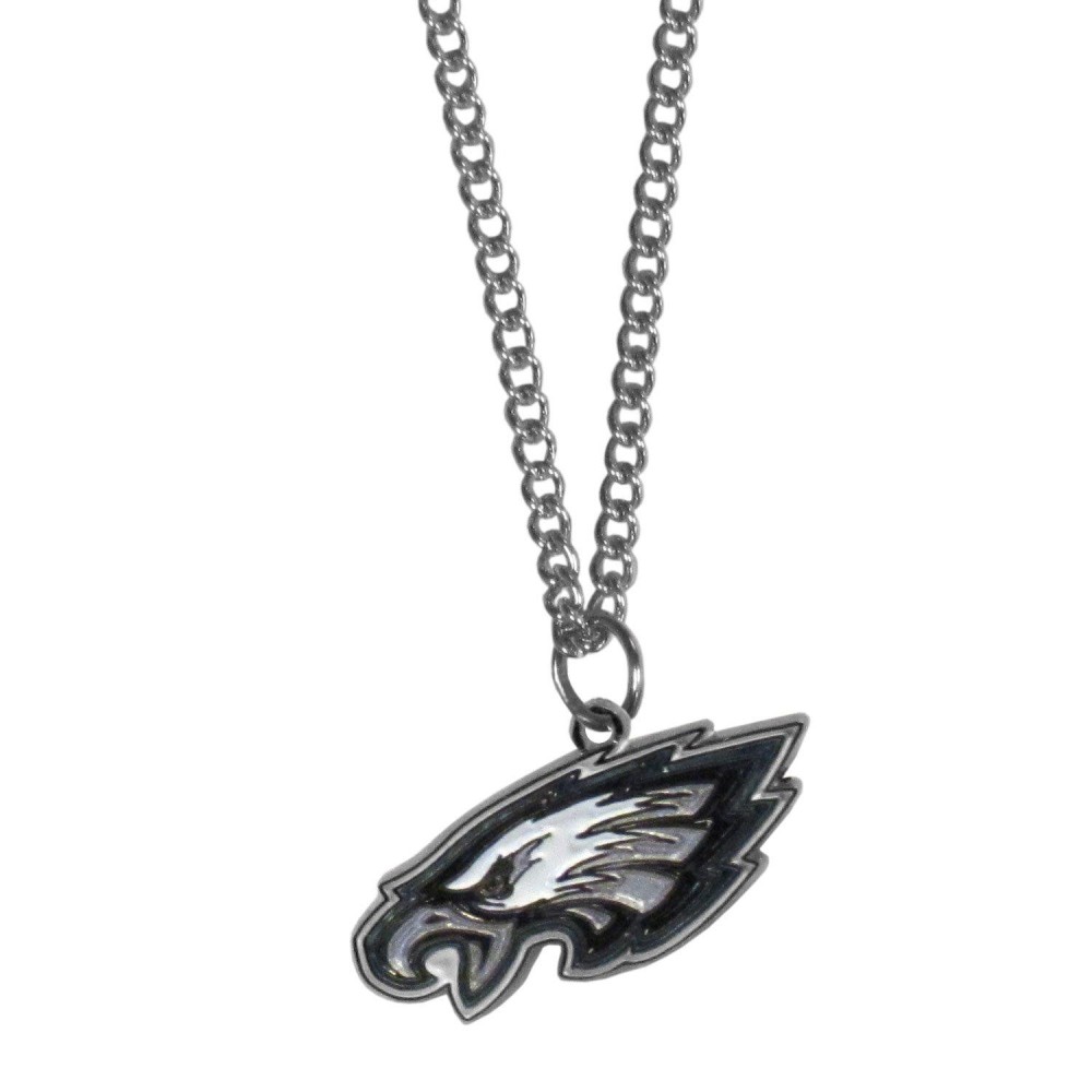 Nfl Siskiyou Sports Fan Shop Philadelphia Eagles Chain Necklace With Small Charm 22 Inch Team Color