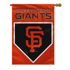 Mlb San Francisco Giants 2 Sided House Banner 28 X 40One Size Team Color