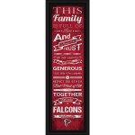 Atlanta Falcons Family Cheer Print 8