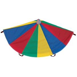 Dick Martin Sports MASP24 Parachute with 20 Handles, 24' Diameter Grade Kindergarten to 1, 4.0999999999999996