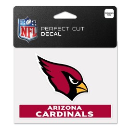 NFL Arizona Cardinals WCR47913014 Perfect Cut Color Decal, 4.5