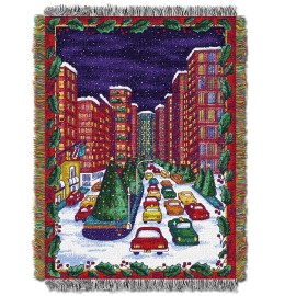 The Northwest Co Holiday City Throw