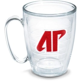 Tervis Austin Peay State University Emblem Individual Mug, 16 Oz, Clear