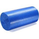 Yes4All Premium Soft-Density Round Pe Foam Roller For Pilates, Yoga, Stretching, Balance & Core Exercises - 12 Inch Blue