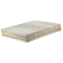 Tiger Claw Wood Breaking Board - Breakable Board In 8 Mm Thickness (4 Board Pack)