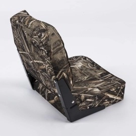 Wise High Back Boat Seat, Realtree Max 5 Camo