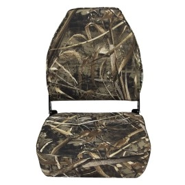 Wise High Back Boat Seat, Realtree Max 5 Camo