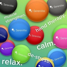 Serenilite Stress Balls, Anxiety Relief Items, Grip Strength Trainer, Meditation Accessories, Physical Therapy Equipment, Fidget Ball, Stress Balls For Adults, Hand Grip Exerciser Strengthener