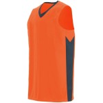 Augusta Sportswear Men's 1712, Power Orange/Slate, X-Large