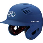 Rawlings R16 Velo Series Matte Junior Batting Helmet, Youth, Royal