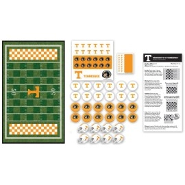 MasterPieces Family Game - NCAA Tennessee Checkers - Officially Licensed Board Game for Kids & Adults