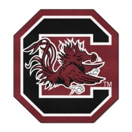 FANMATS 18510 NCAA University of South Carolina Mascot Mat