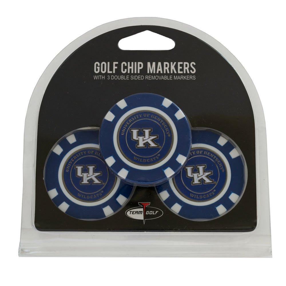 Kentucky Wildcats Official Ncaa 3 Pack Golf Ball Marker By Team Golf 219886