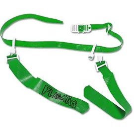 Green Flag-A-Tag Sonic Boom Flag Football 1 Single Replacement Belt W/ 2 Flags