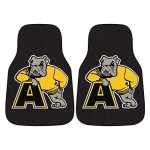 Fanmats 18378 Adrian College Carpet Car Mat Set, 2 Piece