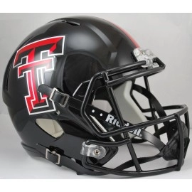 Ncaa Texas Tech Red Raiders Full Size Speed Replica Helmet Red Medium