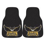 Fanmats 18295 Kennesaw State University Carpet Car Mat Set, 2 Piece