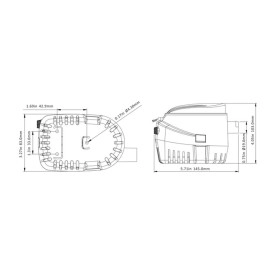 SEAFLO Automatic Submersible Boat Bilge Water Pump 12v Auto with Float Switch-New 750gph