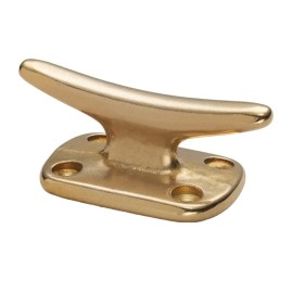 Whitecap Fender Cleat 2 Polished Brass