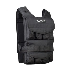 Cap Barbell Adjustable Weighted Vest, 40 Lb