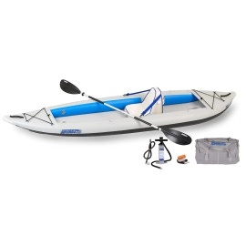 Sea Eagle 385FT FastTrack Deluxe Solo Inflatable Kayak 12'6