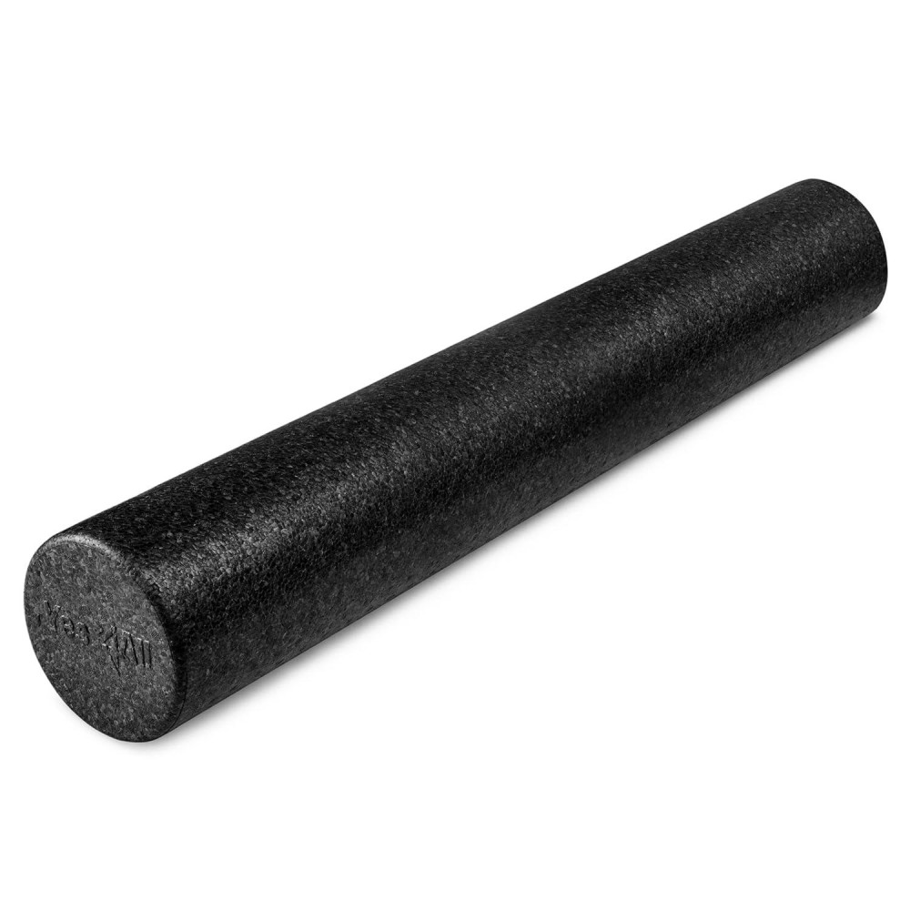 Yes4All High Density Foam Roller For Back, Variety Of Sizes & Colors For Yoga, Pilates - Black - 36 Inches