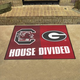 FANMATS 18681 South Carolina / Georgia House Divided Rug - 34 in. x 42.5 in.