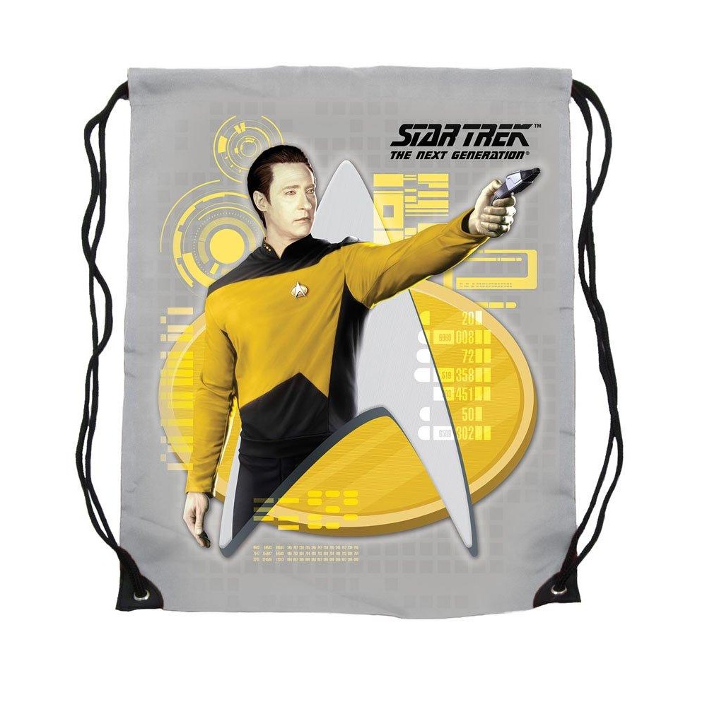 Star Trek Lt. Commander Data Cinch Bag