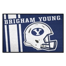 FANMATS 18735 BYU Cougars Starter Mat Accent Rug - 19in. x 30in. | Sports Fan Home Decor Rug and Tailgating Mat Uniform Design