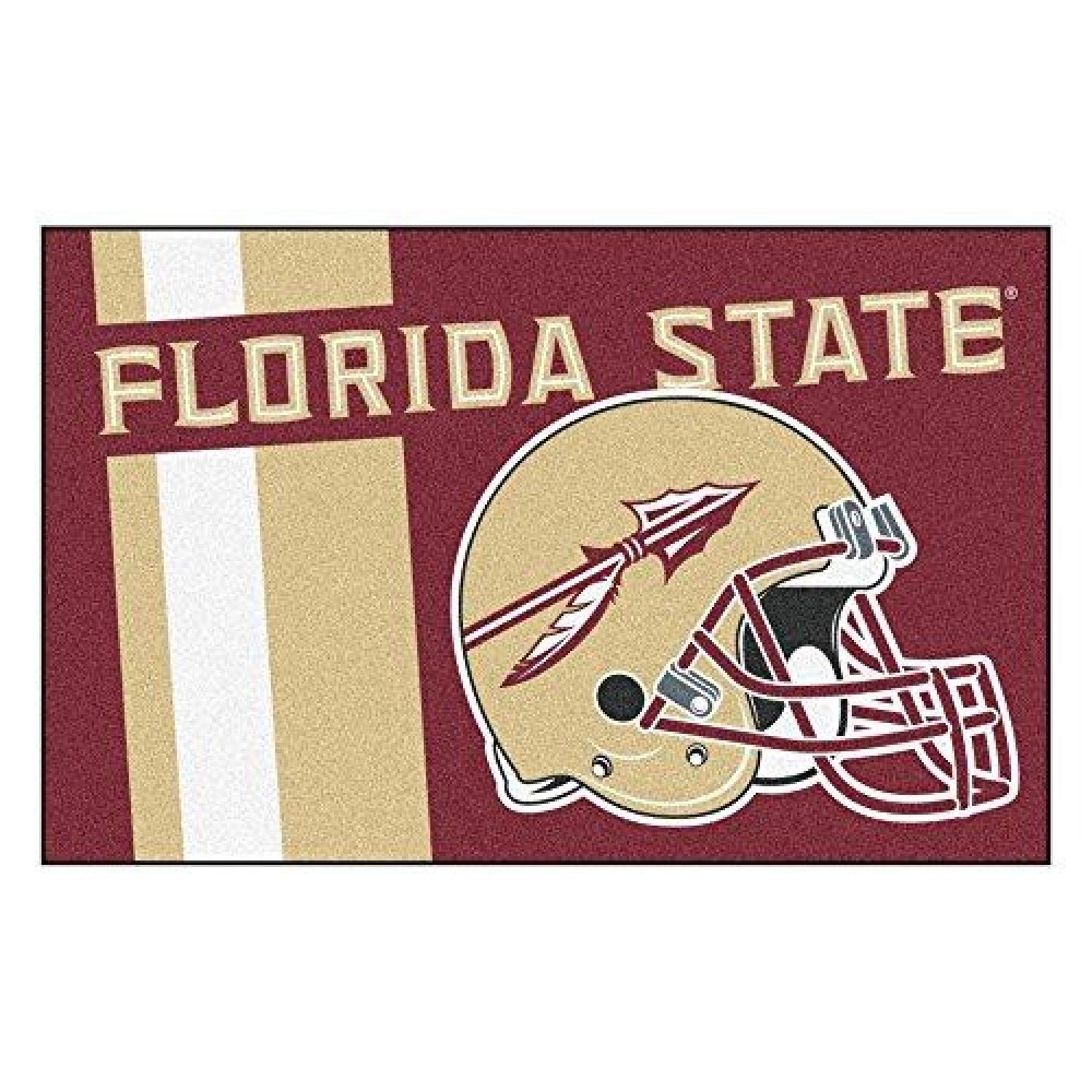 Fanmats 18739 Florida State Uniform Inspired Starter Rug, Team Color, 19 X 30