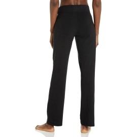 Danskin Women's Plus SizeDanskin Sleek Fit Yoga Pant, Black, 1X