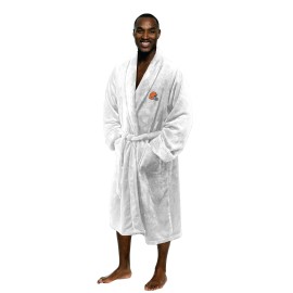 Northwest NFL Cleveland Browns Unisex-Adult Silk Touch Bath Robe, Large/X-Large, Team Colors