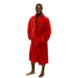 Northwest NFL Atlanta Falcons Unisex-Adult Silk Touch Bath Robe, Large/X-Large, Team Colors