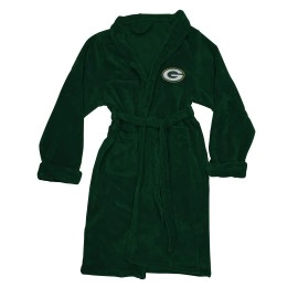 Northwest NFL Green Bay Packers Unisex-Adult Silk Touch Bath Robe, Large/X-Large, Team Colors