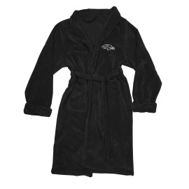 Northwest NFL Baltimore Ravens Unisex-Adult Silk Touch Bath Robe, Large/X-Large, Team Colors