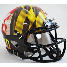 Maryland Terrapins Riddell Speed Mini Replica Pride Football Helmet